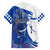 Kentucky Racing Horses Derby Hat Girl Family Matching Short Sleeve Bodycon Dress and Hawaiian Shirt Blue Color - Wonder Print Shop