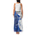 Kentucky Racing Horses Derby Hat Girl Family Matching Tank Maxi Dress and Hawaiian Shirt Blue Color - Wonder Print Shop