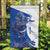 Kentucky Racing Horses Derby Hat Girl Garden Flag Blue Color - Wonder Print Shop