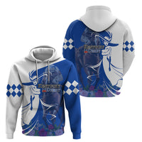 Kentucky Racing Horses Derby Hat Girl Hoodie Blue Color - Wonder Print Shop