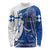 Kentucky Racing Horses Derby Hat Girl Long Sleeve Shirt Blue Color - Wonder Print Shop