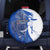 Kentucky Racing Horses Derby Hat Girl Spare Tire Cover Blue Color - Wonder Print Shop