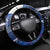 Kentucky Racing Horses Derby Hat Girl Steering Wheel Cover Blue Color - Wonder Print Shop