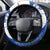 Kentucky Racing Horses Derby Hat Girl Steering Wheel Cover Blue Color - Wonder Print Shop