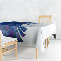 Kentucky Racing Horses Derby Hat Girl Tablecloth Blue Color - Wonder Print Shop