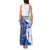 Kentucky Racing Horses Derby Hat Girl Tank Maxi Dress Blue Color - Wonder Print Shop