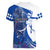 Kentucky Racing Horses Derby Hat Girl Women V-Neck T-Shirt Blue Color - Wonder Print Shop