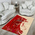 Kentucky Racing Horses Derby Hat Girl Area Rug Red Color - Wonder Print Shop