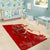 Kentucky Racing Horses Derby Hat Girl Area Rug Red Color - Wonder Print Shop