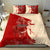 Kentucky Racing Horses Derby Hat Girl Bedding Set Red Color - Wonder Print Shop