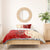 Kentucky Racing Horses Derby Hat Girl Bedding Set Red Color - Wonder Print Shop