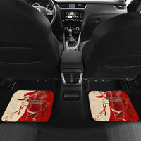 Kentucky Racing Horses Derby Hat Girl Car Mats Red Color - Wonder Print Shop