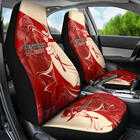 Kentucky Racing Horses Derby Hat Girl Car Seat Cover Red Color - Wonder Print Shop