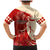 Kentucky Racing Horses Derby Hat Girl Family Matching Mermaid Dress and Hawaiian Shirt Red Color - Wonder Print Shop