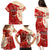 Kentucky Racing Horses Derby Hat Girl Family Matching Puletasi and Hawaiian Shirt Red Color - Wonder Print Shop