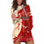 Kentucky Racing Horses Derby Hat Girl Hoodie Dress Red Color - Wonder Print Shop