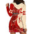 Kentucky Racing Horses Derby Hat Girl Hoodie Dress Red Color - Wonder Print Shop
