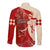Kentucky Racing Horses Derby Hat Girl Long Sleeve Button Shirt Red Color - Wonder Print Shop