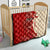 Kentucky Racing Horses Derby Hat Girl Quilt Red Color - Wonder Print Shop
