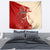 Kentucky Racing Horses Derby Hat Girl Tapestry Red Color - Wonder Print Shop