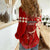 Kentucky Racing Horses Derby Hat Girl Women Casual Shirt Red Color - Wonder Print Shop