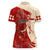 Kentucky Racing Horses Derby Hat Girl Women Polo Shirt Red Color - Wonder Print Shop