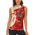 Kentucky Racing Horses Derby Hat Girl Women Sleeveless Polo Shirt Red Color - Wonder Print Shop
