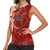 Kentucky Racing Horses Derby Hat Girl Women Sleeveless Polo Shirt Red Color - Wonder Print Shop