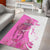 Kentucky Racing Horses Derby Hat Girl Area Rug Pink Color - Wonder Print Shop
