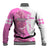 Kentucky Racing Horses Derby Hat Girl Baseball Jacket Pink Color - Wonder Print Shop