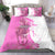 Kentucky Racing Horses Derby Hat Girl Bedding Set Pink Color - Wonder Print Shop