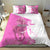 Kentucky Racing Horses Derby Hat Girl Bedding Set Pink Color - Wonder Print Shop