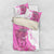 Kentucky Racing Horses Derby Hat Girl Bedding Set Pink Color - Wonder Print Shop
