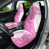 Kentucky Racing Horses Derby Hat Girl Car Seat Cover Pink Color - Wonder Print Shop