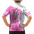 Kentucky Racing Horses Derby Hat Girl Family Matching Mermaid Dress and Hawaiian Shirt Pink Color - Wonder Print Shop