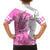 Kentucky Racing Horses Derby Hat Girl Family Matching Off Shoulder Maxi Dress and Hawaiian Shirt Pink Color - Wonder Print Shop