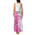 Kentucky Racing Horses Derby Hat Girl Family Matching Tank Maxi Dress and Hawaiian Shirt Pink Color - Wonder Print Shop