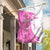 Kentucky Racing Horses Derby Hat Girl Garden Flag Pink Color - Wonder Print Shop