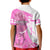 Kentucky Racing Horses Derby Hat Girl Kid Polo Shirt Pink Color - Wonder Print Shop