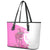 Kentucky Racing Horses Derby Hat Girl Leather Tote Bag Pink Color - Wonder Print Shop