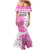 Kentucky Racing Horses Derby Hat Girl Mermaid Dress Pink Color - Wonder Print Shop