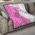 Kentucky Racing Horses Derby Hat Girl Quilt Pink Color - Wonder Print Shop