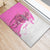 Kentucky Racing Horses Derby Hat Girl Rubber Doormat Pink Color - Wonder Print Shop