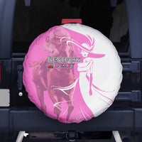 Kentucky Racing Horses Derby Hat Girl Spare Tire Cover Pink Color - Wonder Print Shop