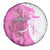 Kentucky Racing Horses Derby Hat Girl Spare Tire Cover Pink Color