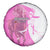 Kentucky Racing Horses Derby Hat Girl Spare Tire Cover Pink Color - Wonder Print Shop