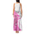 Kentucky Racing Horses Derby Hat Girl Tank Maxi Dress Pink Color - Wonder Print Shop