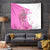 Kentucky Racing Horses Derby Hat Girl Tapestry Pink Color - Wonder Print Shop