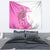 Kentucky Racing Horses Derby Hat Girl Tapestry Pink Color - Wonder Print Shop