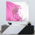 Kentucky Racing Horses Derby Hat Girl Tapestry Pink Color - Wonder Print Shop